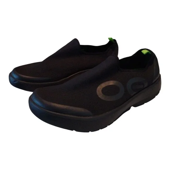 OOFOS | Shoes | Oofos Oomg Eezee Sport Low Black Slip On  display picture 2